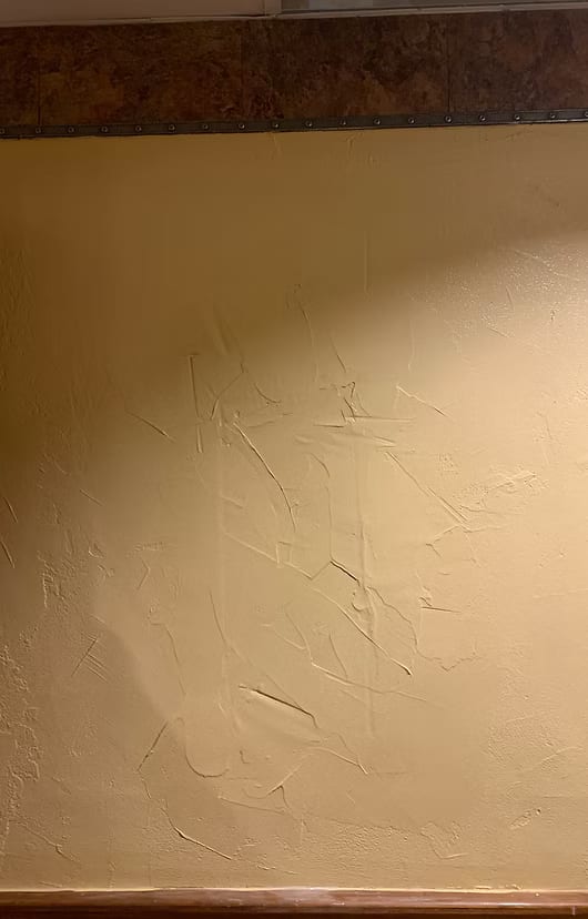 After: Wall Leak & Water-Damage Repair