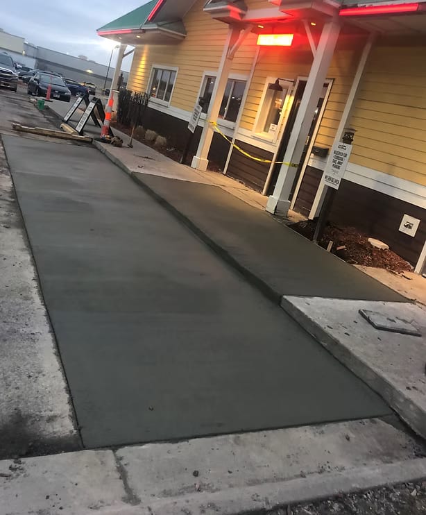 After: Sidewalk & Walkway Replacement