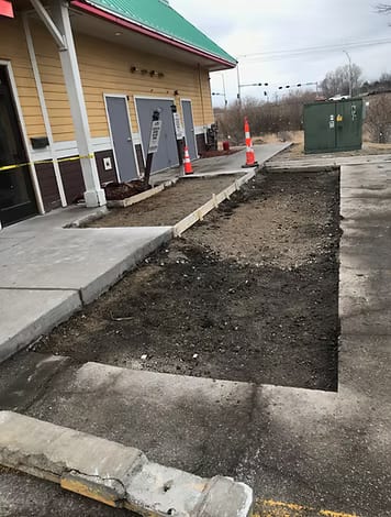 Before: Sidewalk & Walkway Replacement